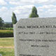 Memorial in Karin grey granite