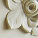 Deep rose carving on Nabresina marble