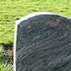 Lawn Headstone & Base Memorial Gravestone