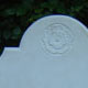 Portland headstone with Tudor rose design